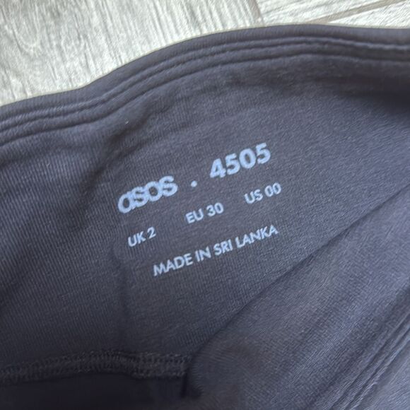 ASOS 4505 Petite icon run tie waist legging Size 00 - Picture 7 of 11